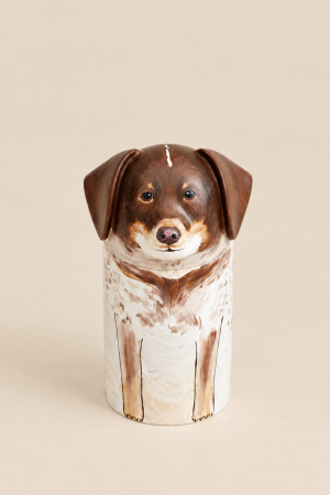 Custom Handcrafted 3D Sculpted Hand-Painted Ceramic Pet Figurine Urn SHTCBLTGHH-007